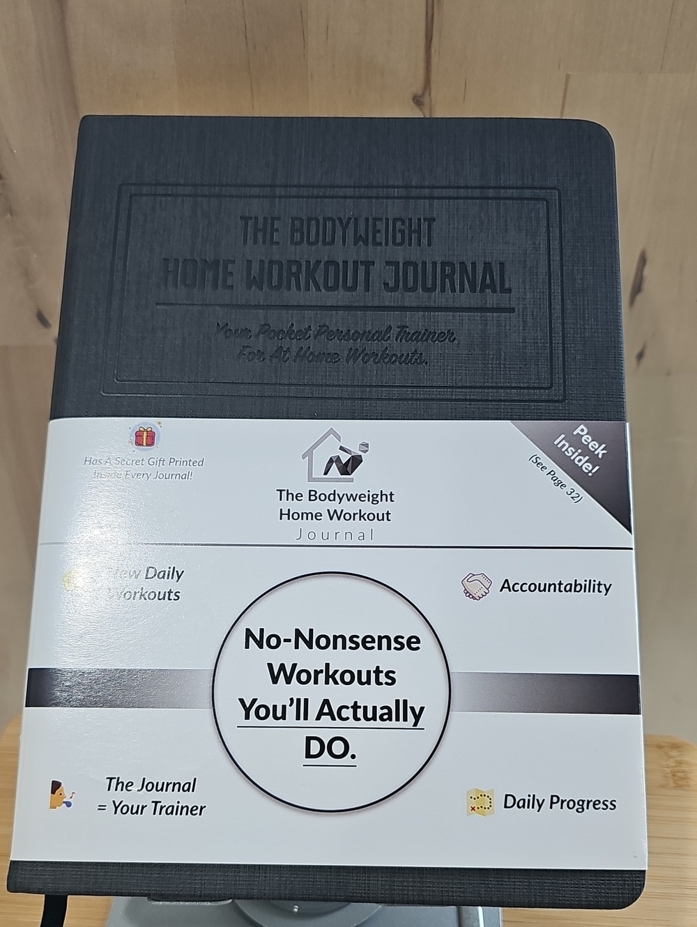 The Bodyweight Home Workout Journal
